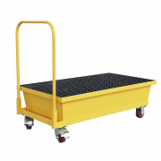 Pallet thép có bánh xe